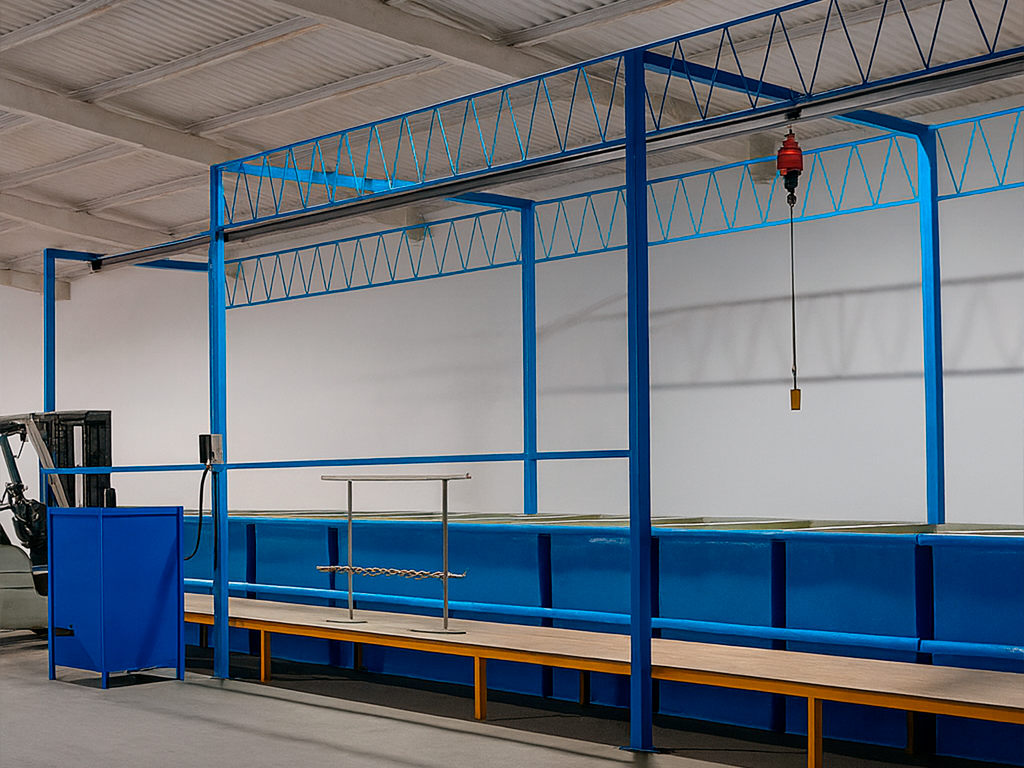 Línea de galvanoplastia y recubrimientos